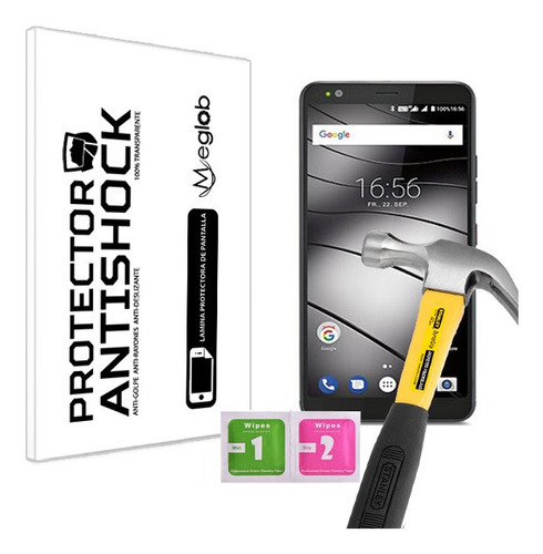 Protector De Pantalla Anti-shock Gigaset Gs370 Plus