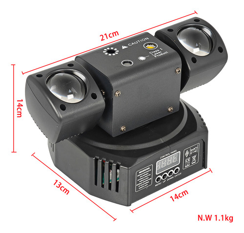 Luz Estroboscópica A Laser De Feixe De 2 Braços Moving Head