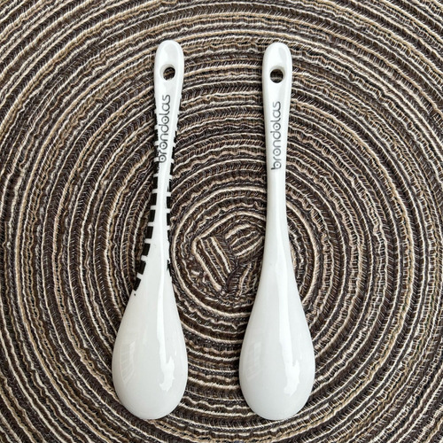 Cucharas De Cerámica X 2 - Brondolas - Varios Colores