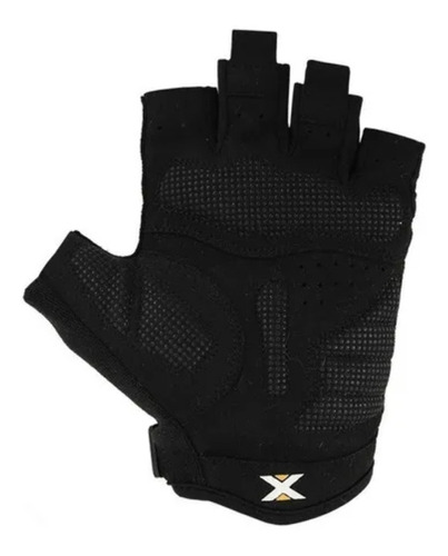 Imagem 2 de 2 de Luva Dx-3 Para Ciclismo Meio Dedo Black Wind 2.0