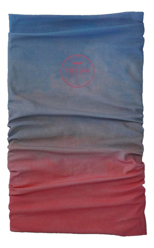 Cuello Trown Térmico Sky Blue Color Celeste Diseño De La Tela Estampado Talle Único