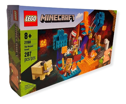 Lego Minecraft 21168 El Bosque Deformado (287 Piezas)