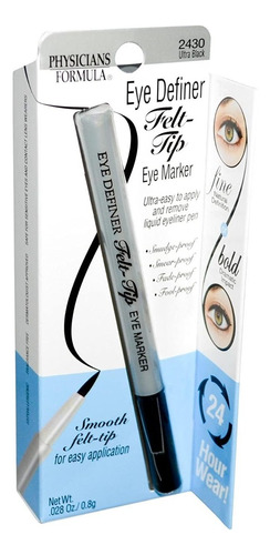 Physicians Formula Delineador Liquido Marker Eye Definer Color Ultra Black