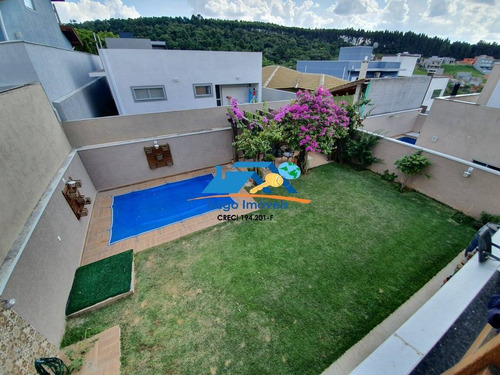 Imagem 9 de 15 de Linda Casa A Venda No Condomínio Terras De Atibaia - 877