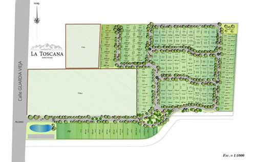 Lote En Barrio Privado La Toscana, Vistalba