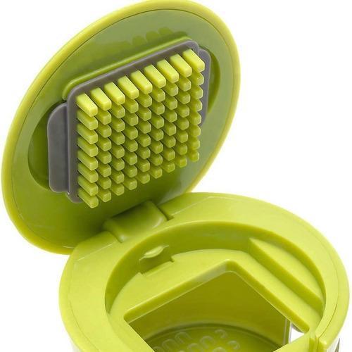 Imagem 4 de 8 de Triturador Cortador De Alho Picador Pressão Utensilio Cozinh