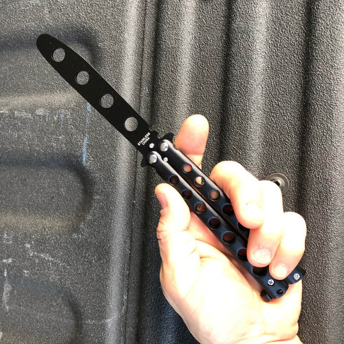 Navaja Balisong Mariposa Sin Filo 3 Colores A Escoger Yc-306