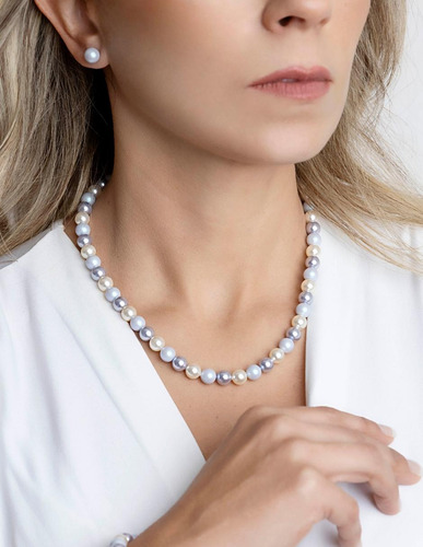 Set De Collar - Aretes Y Pulsera Zvezda De Plata .925 Corte