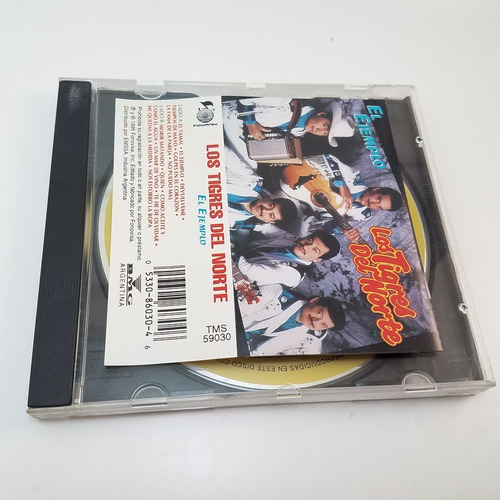 Los Tigres Del Norte El Ejemplo Cd Cumbia Difusion Ex 