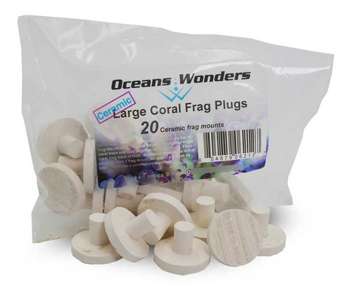 Oceans Wonder Large Frag Plugs 20pcs P/fragmentar Corales   