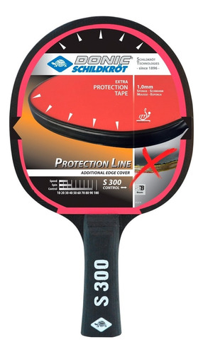 Paleta De Ping Pong Donic Protection Line 300 Tissus