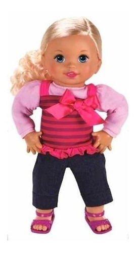 Muñeca Little Mommy Mi Bebita Interactiva Español Mattel