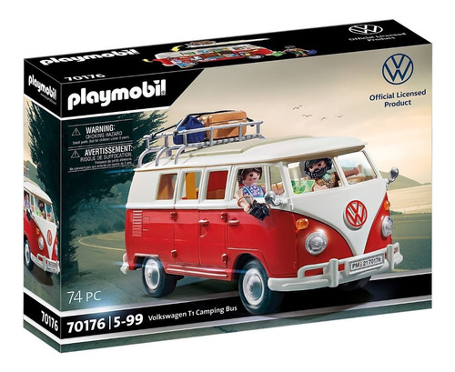 Playmobil Volkswagen T1 Caravana Con Set De Camping - Lanús
