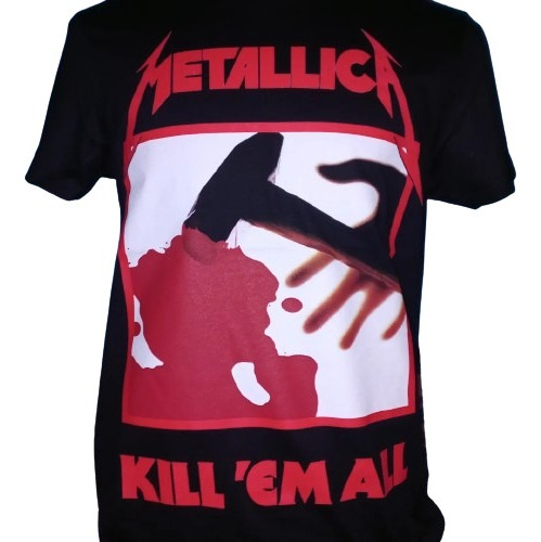 Polera Metallica Kill Em All