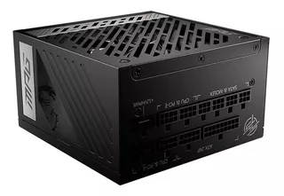 Fuente De Poder Msi Mpg A850g Pcie5 850w 80+ Gold Atx Color Negro