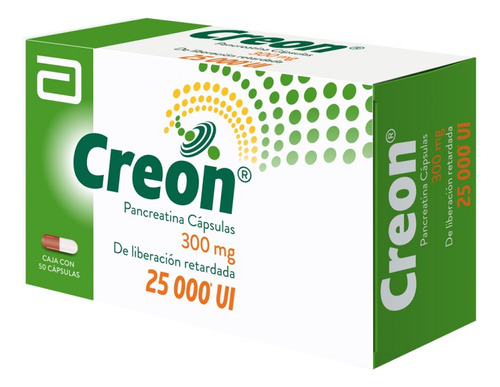 Creon® 25.000 X 50 Cápsulas (pancreatina)