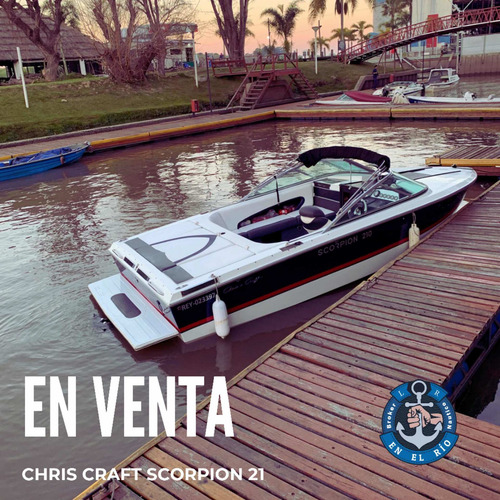 Imagen 1 de 10 de Chris Craft Scorpion 210 Reacondicionada A Nuevo!!