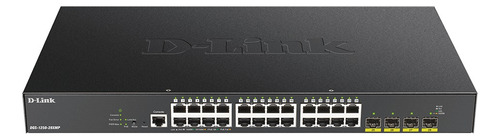 Switch PoE Gigabit de 24 portas 4sfp+, D-link DGS-1250-28XMP