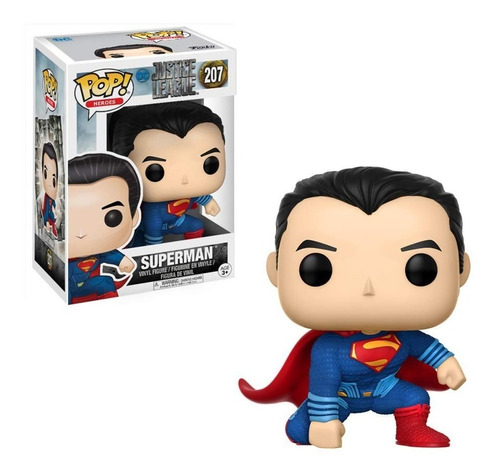 Superman Funko Pop Liga De La Justicia (207) ¡ En Stock!