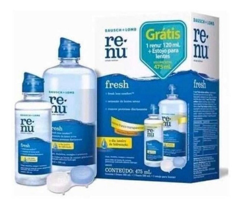 Liquido Para Lentes De Contacto Renu Fresh Pack Kit 457ml 