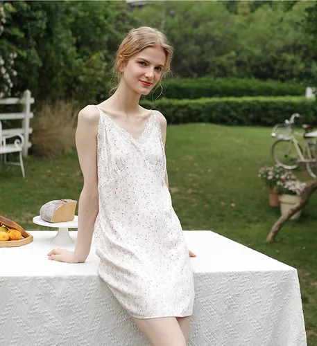 Vestido talego blanco sale