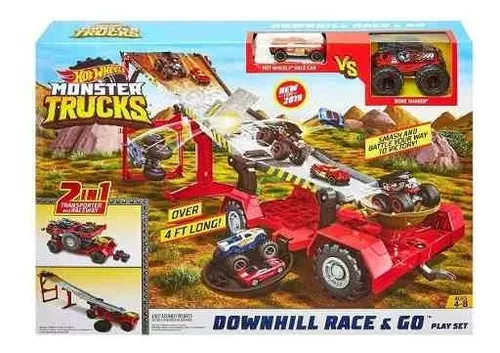 Monster Trucks Conjunto para corrida e corrida Hot Wheels em Promoção na  Americanas