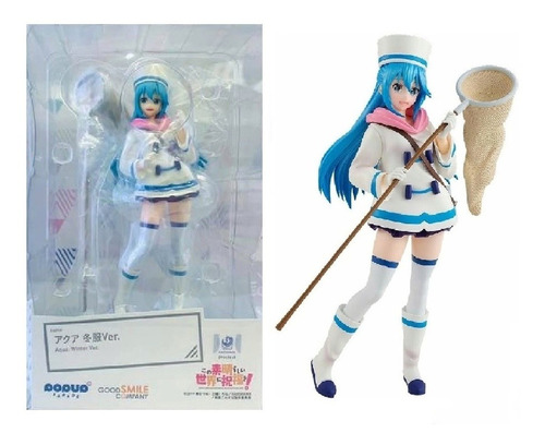 Pop Up Parade Konosuba Aqua Winter Figura Good Smile Nueva