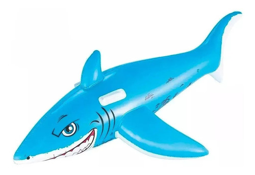 Tiburon Inflable Pileta 183 X 102 Cm  Bestway Mi Cielo Azul