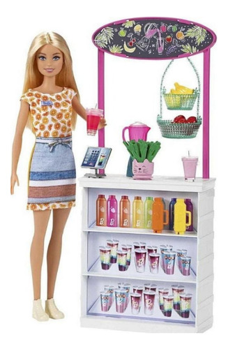 Barbie Conjunto De Sucos Tropicais Grn75 Mattel