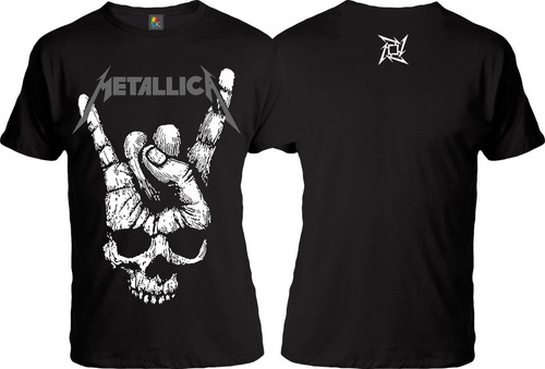 Imagen 1 de 4 de Remera Metallica 1 - Ok Creativo