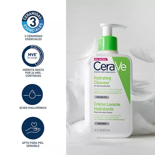 Cerave limpiador Hidratante Piel Normal a Seca - Loreal