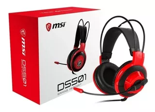 Auricular Gamer Msi Ds501 Headset Gaming Pc Ps4 Xbox Mic