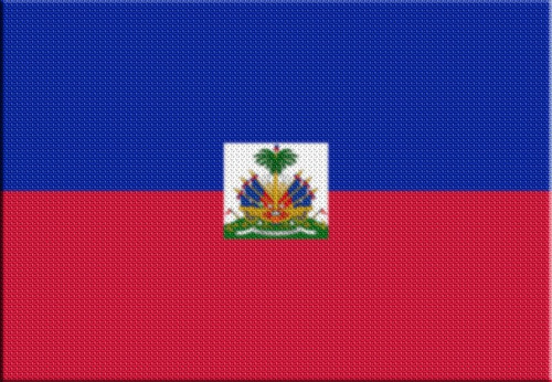 Parche Termoadhesivo Bandera Haiti