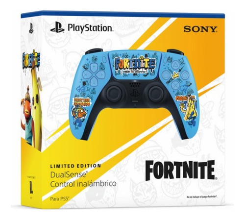 Control Inalámbrico Dualsense Ps5 Fortnite Edición Limitada Turquesa
