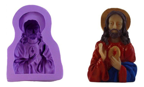 Molde Forma Silicone Jesus