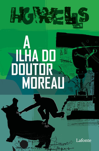 A ilha do doutor Moreau, de Wells, H. G.. Editora Lafonte Ltda, capa mole em português, 2022