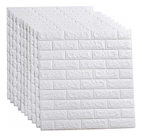 Papel Tapiz 3d Antisalitre Textura De Ladrillos Con Relieve