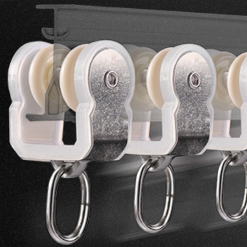 Ganchos Para Cortina De Acero Inoxidable, 10 Unidades