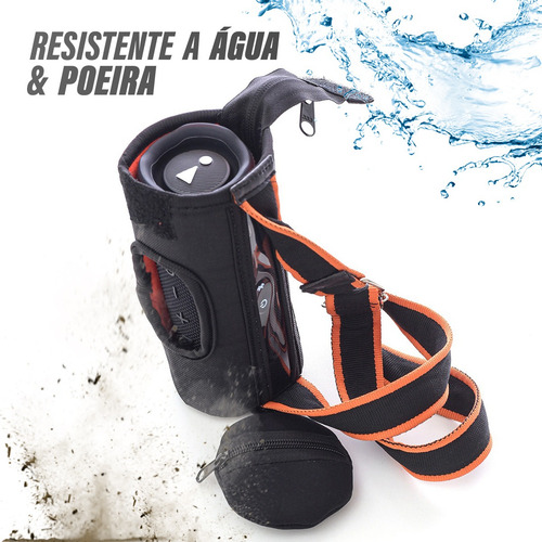 Case Bag Capa Compatível Com Jbl Flip 6 5 Resistente A Água