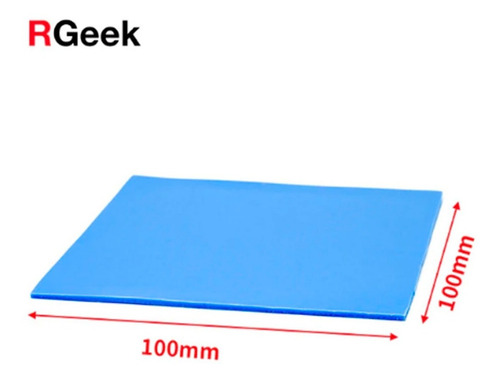 Thermal Pad 100x100x1mm Disipador Calor M.2 Nvme Sata Cpu