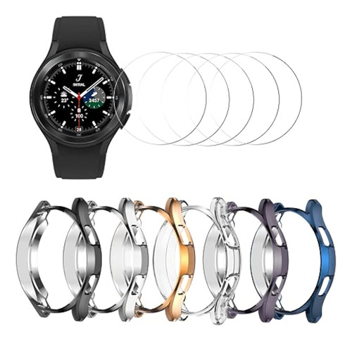 [6+6] Pack Para Samsung Galaxy Watch 4 Classic 46mm Funda Co