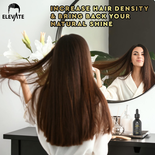 Sérum De Biotina Con Aceite Para El Crecimiento Del Cabello