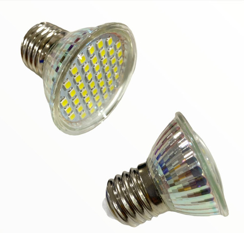 Ampolleta Dicroica E27 3w Luz Fría 44 Led