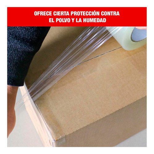Cinta Embalaje 100 Yardas X24 Adhesivo Resistente Multiusos