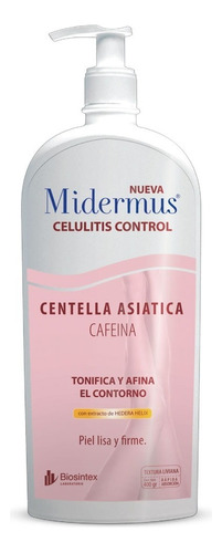 Midermus Celulitis Control Centella Asiatica Cafeina X 400g