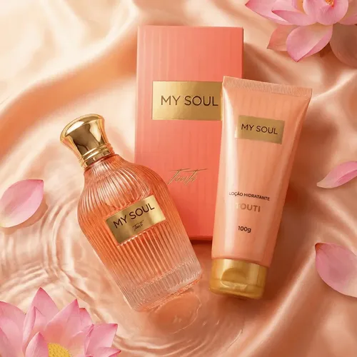 My Soul 100ml Perfume, Creme Hidra, E Bolsa Térmica | MercadoLivre