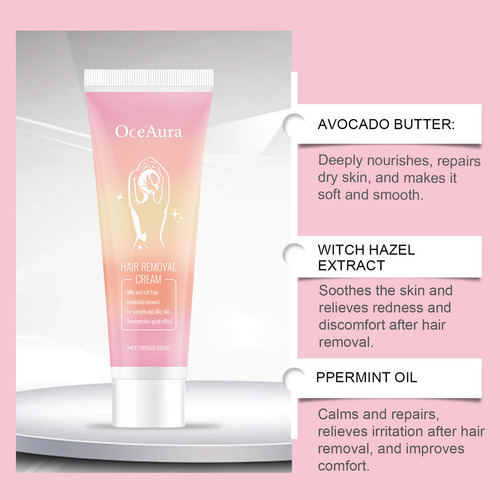 Ad Gel Depilatório Indolor Para Mulheres, Para Todos Os