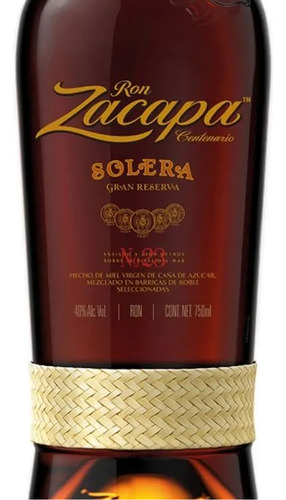 Pack De 4 Ron Zacapa Centenario Gran Reserva 750 Ml