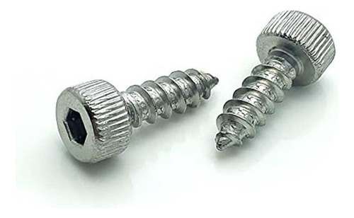 50pcs M4 Tornillo De Tapa De La Cabeza De Enchufe De Acero