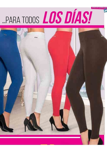 Leggins Algodón Full Licra Modelos Colombianos